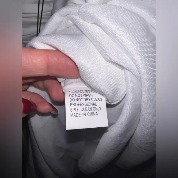 Mac Duggal White Mini Dress - Picture 8 of 10